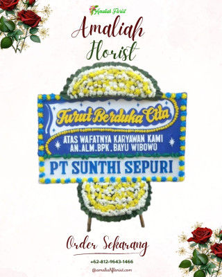 Papan Bunga Duka di Karangawen