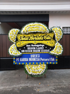 Papan Bunga Duka di Karangawen