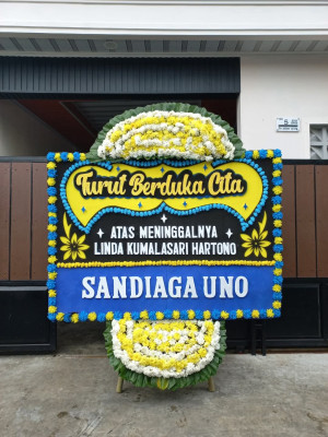 Papan Bunga Duka di Karangawen