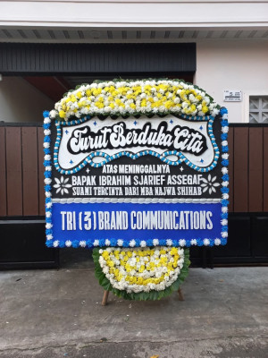 Papan Bunga Duka di Karangawen